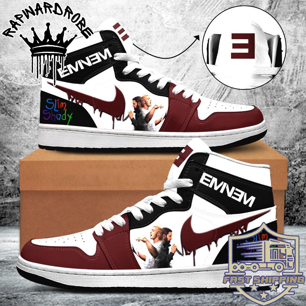 Eminem 36Th Anniversary Signature Thank You For the Memories Air Jordan 1 Shoes