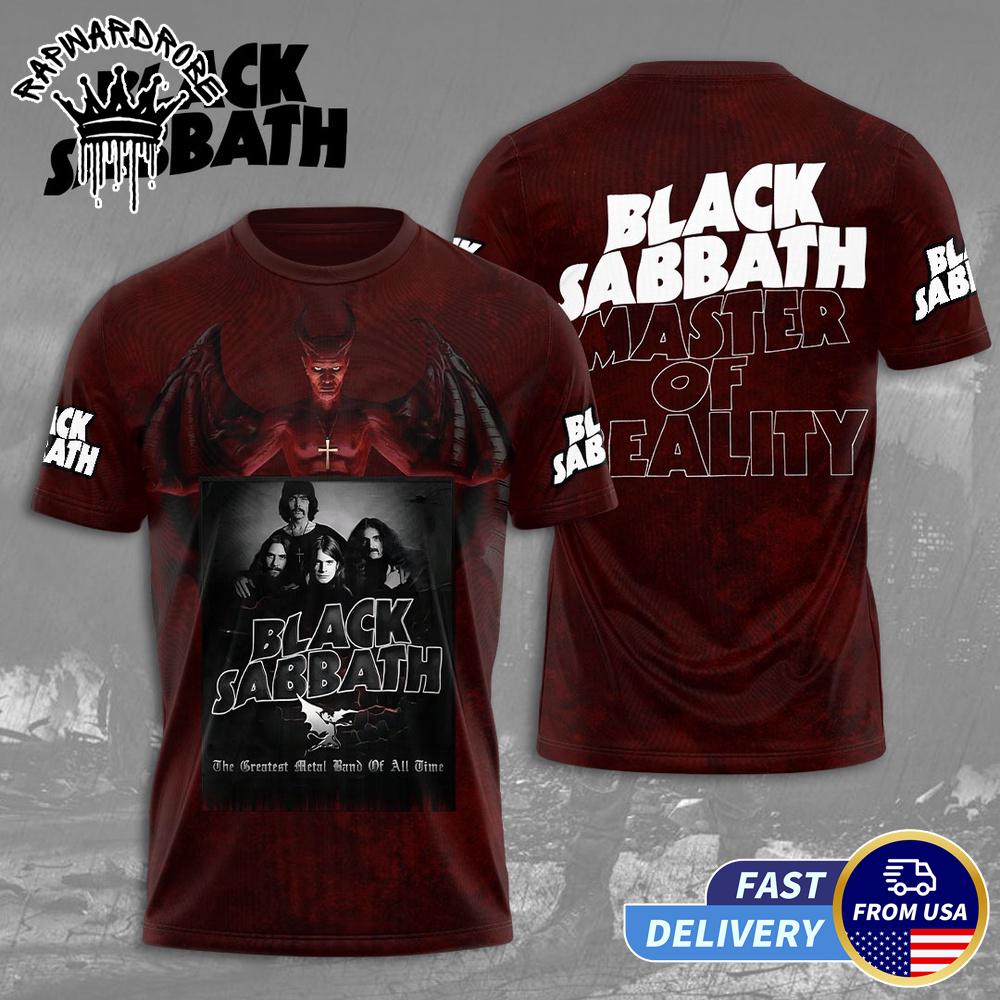 Black Sabbath Master Of Reality T-Shirt