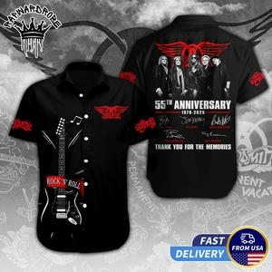 Aerosmith Hawaiian Shirt