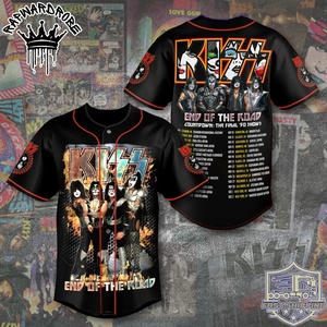 Kiss Band Baseball Jersey