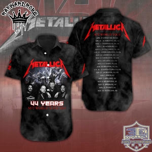 Metallica Hawaiian Shirt