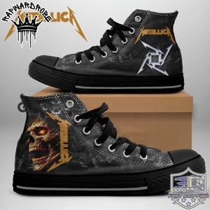 Metallica High Top Canvas