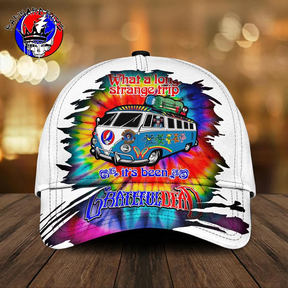 Grateful Dead Steal Your Face Psychedelic Van AOP Baseball Cap