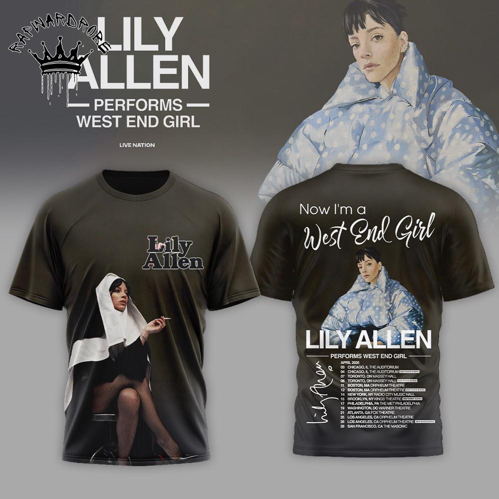 Lily Allen West End Girl Album Graphic T-Shirt