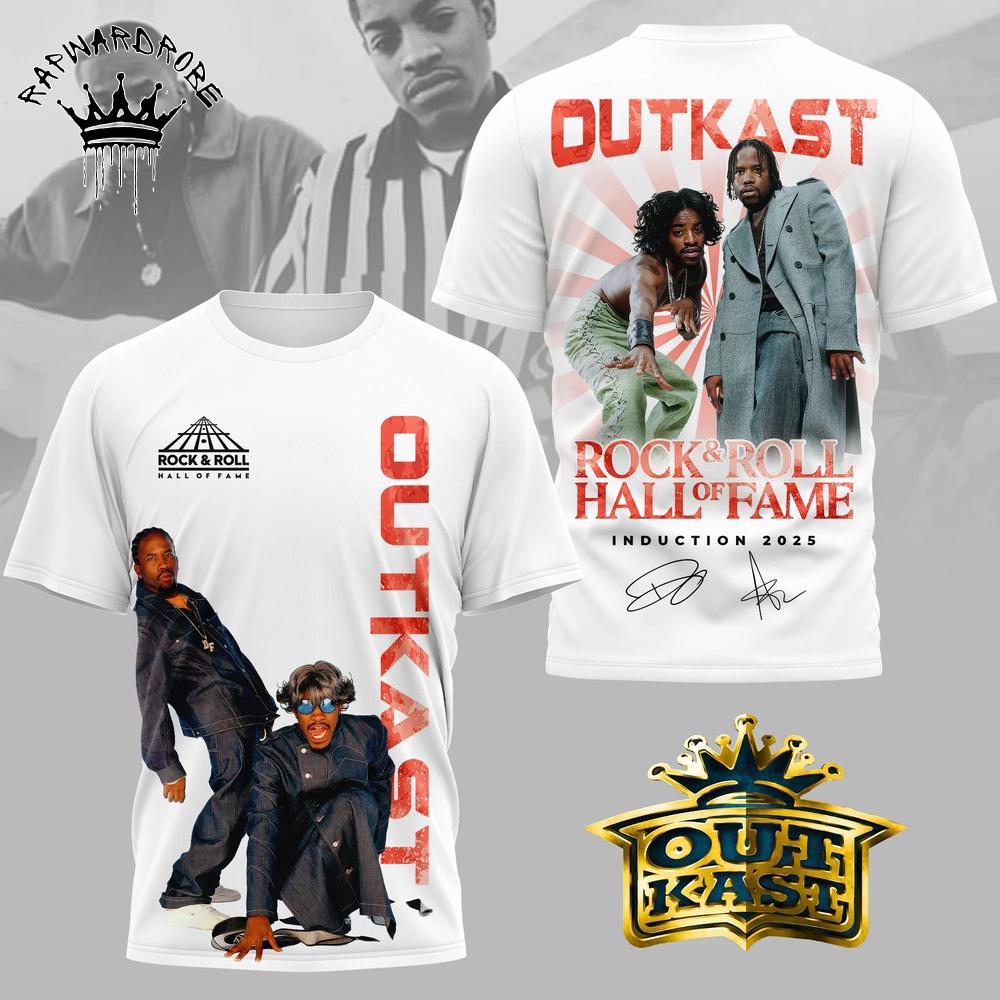 OutKast Rock And Roll Hall Of Fame Hip Hop Graphic T Shirt