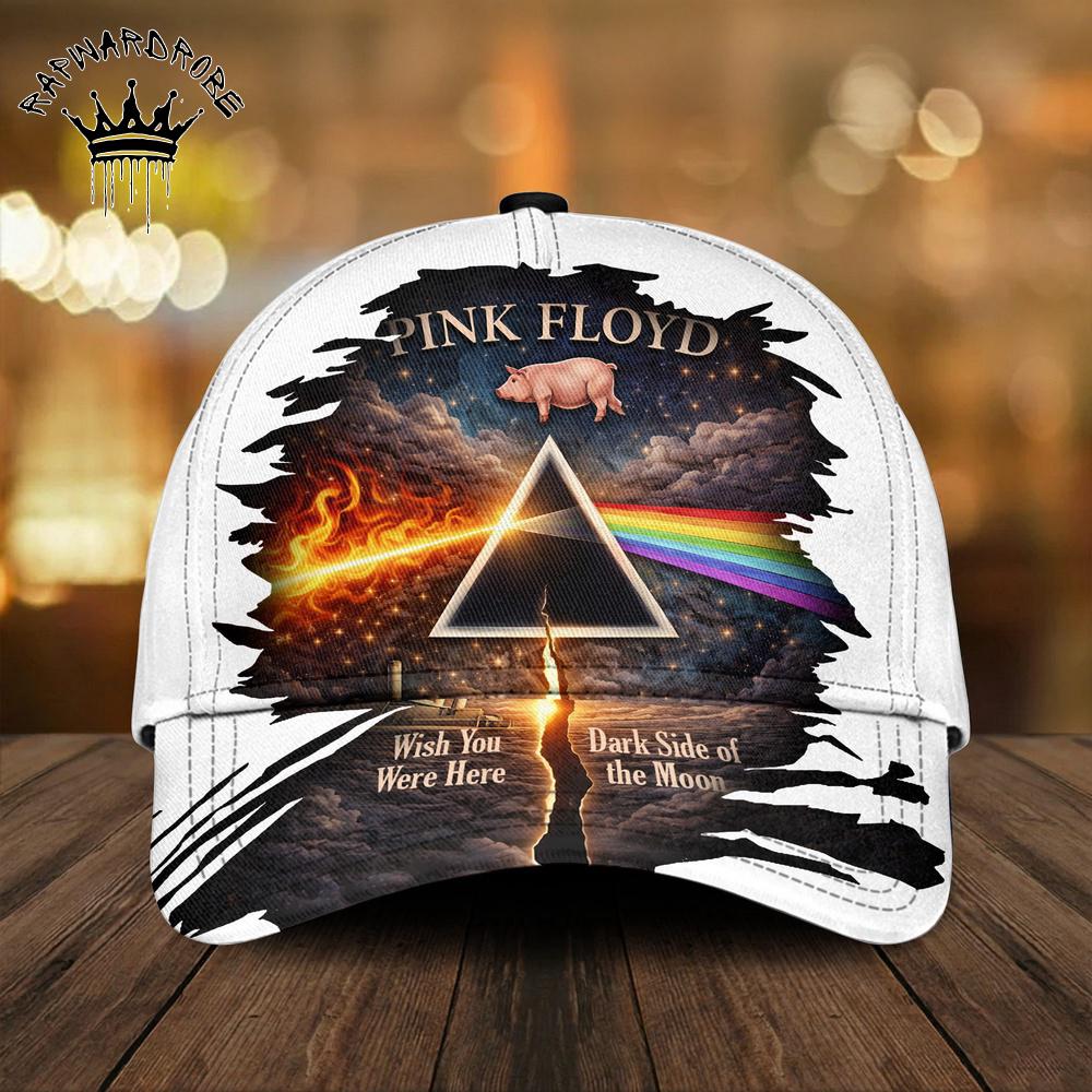 Pink Floyd Dark Side Of The Moon Prism AOP Baseball Cap