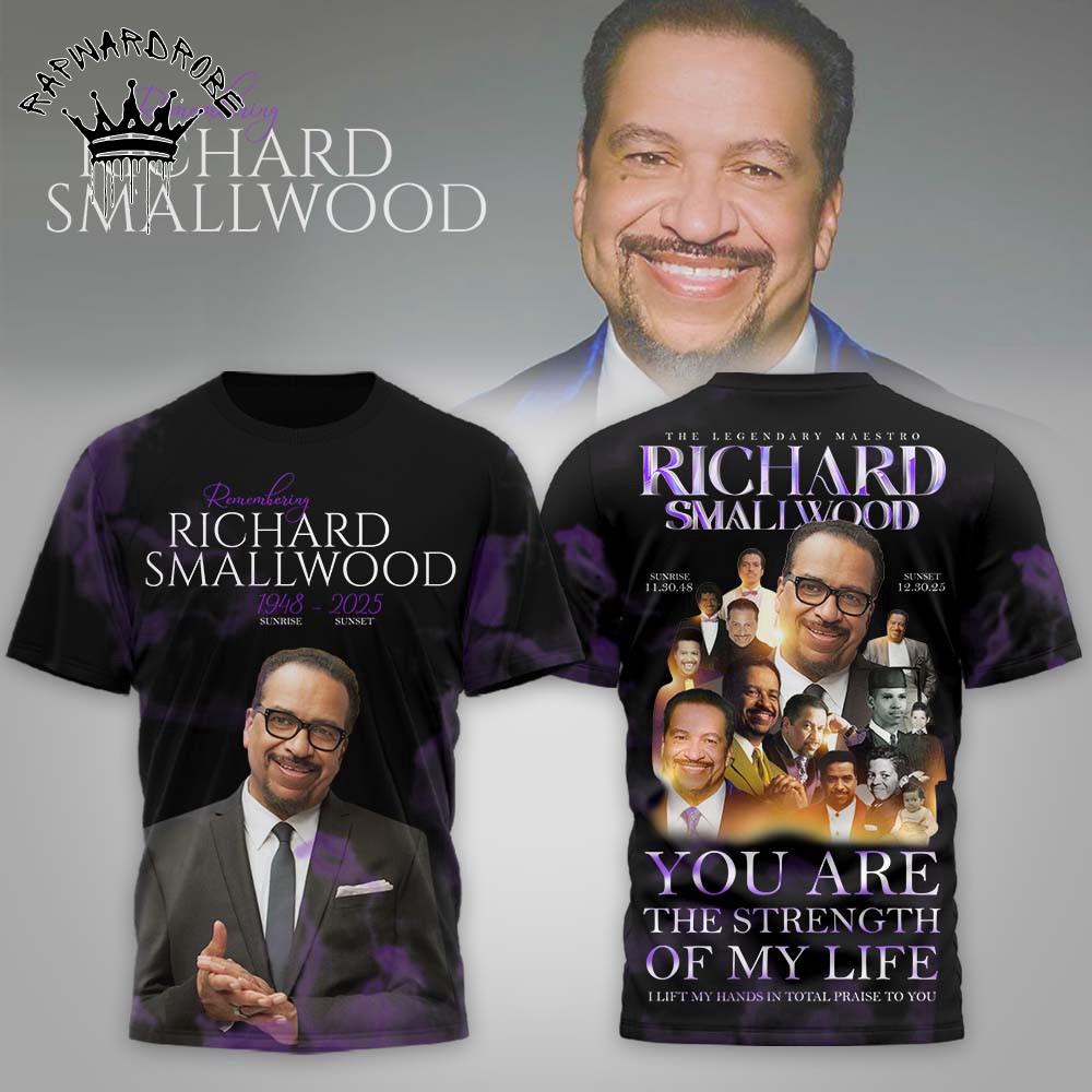 Richard Smallwood Gospel Music Tribute 3D T-Shirt – You Are The Strength Of My Life