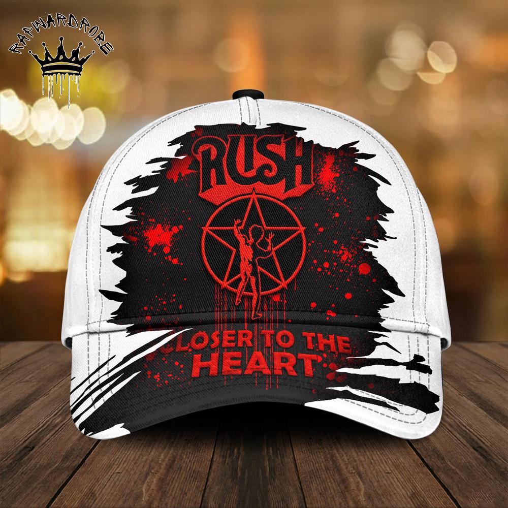 Rush Closer To The Heart Progressive Rock AOP Baseball Cap