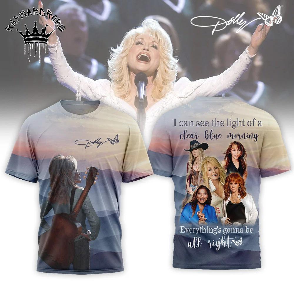 Dolly Parton I Can See The Light Of A Clear Blue Morning Fan T-Shirt