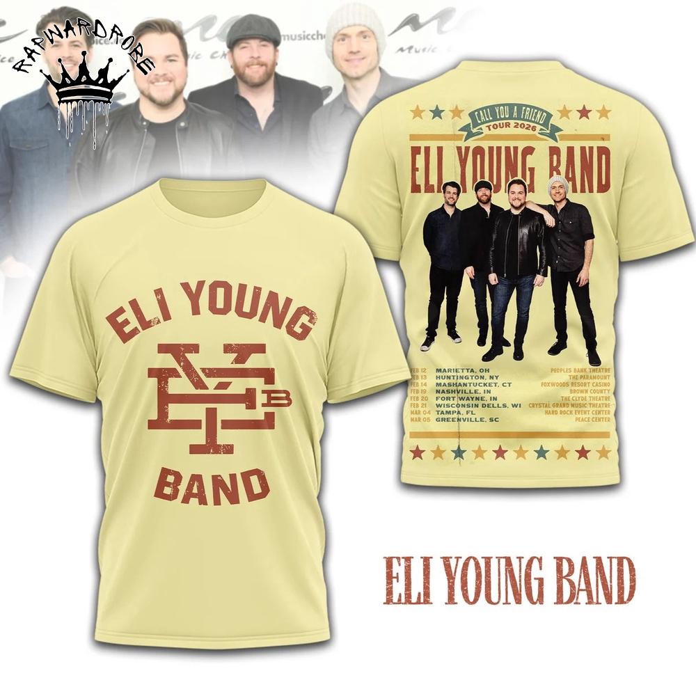 Eli Young Band Country Music Vintage Graphic T-Shirt