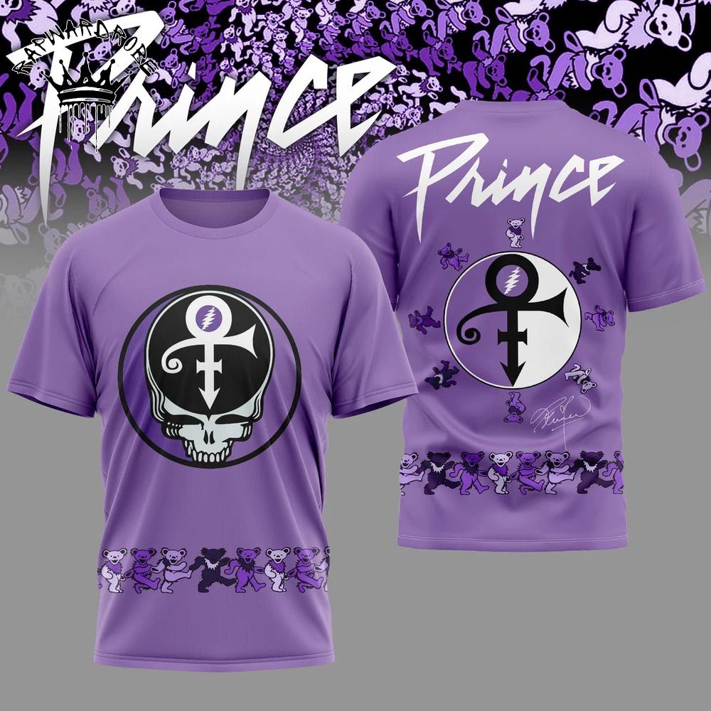 Prince Purple Rain Symbol Classic Fan Graphic T-Shirt