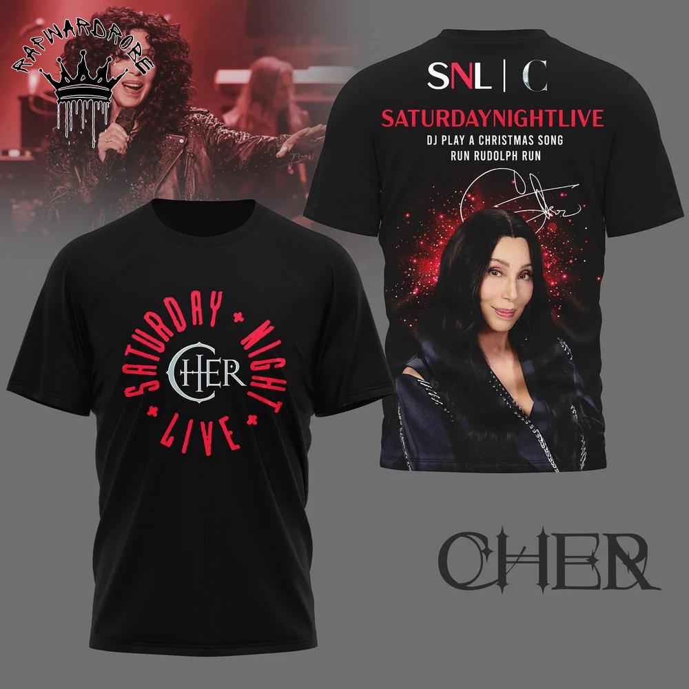 Saturday Night Live 50Th Anniversary Cher Live Graphic T-Shirt