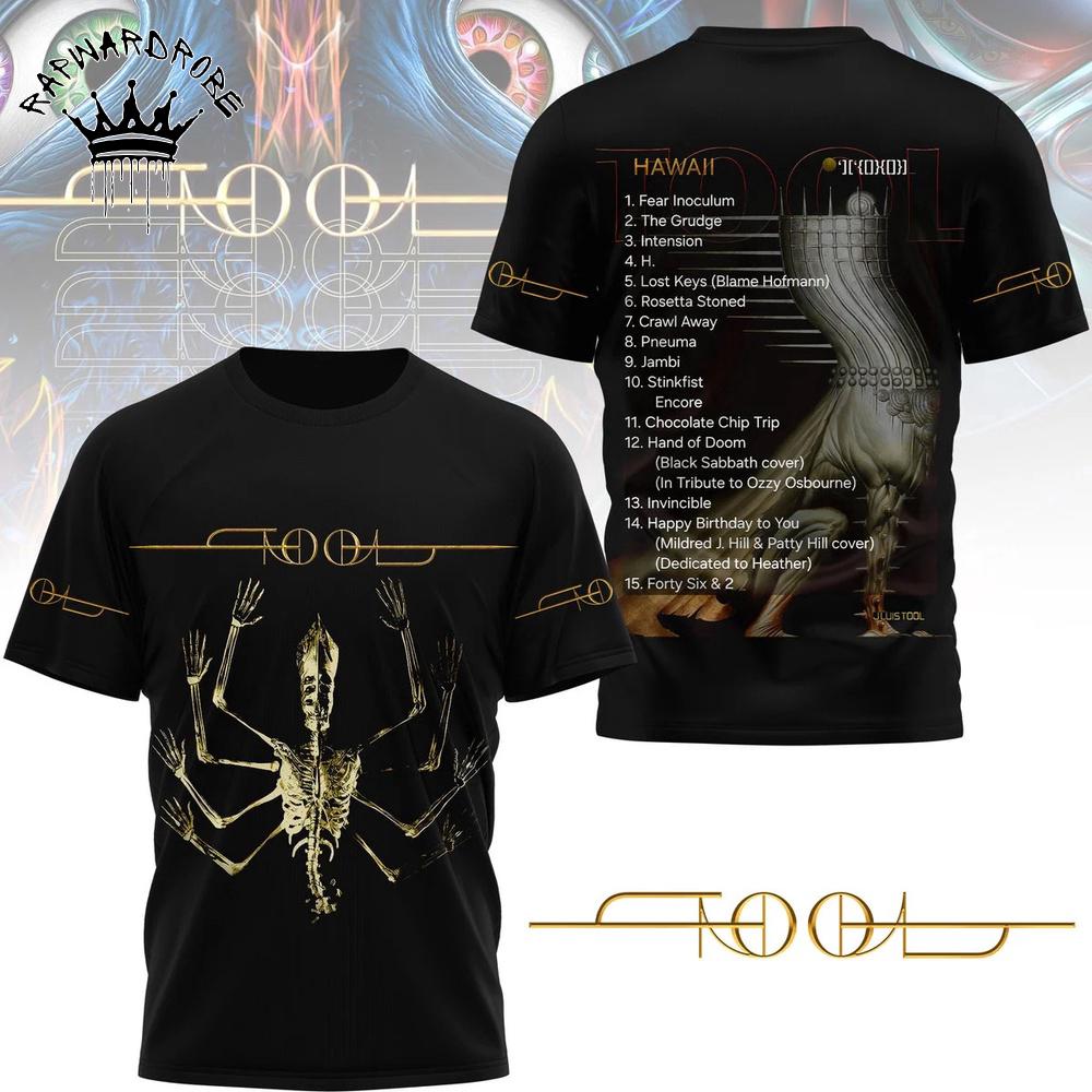Tool Dark Art Tour Back Print Graphic T-Shirt