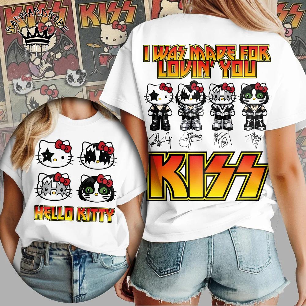 Hello Kitty I Was Made For Lovin’ You Graphic T-Shirt