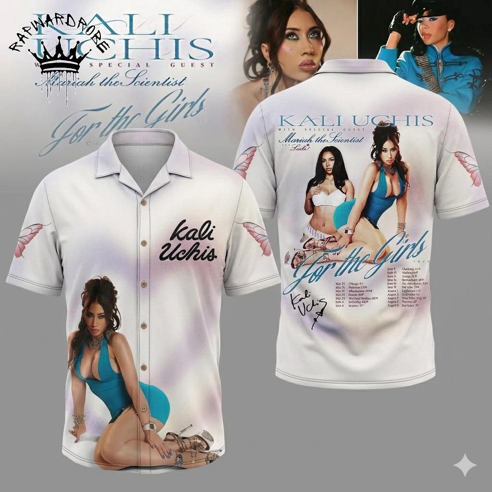 Kali Uchis Orqu?deas Album Singer Graphic Hawaiian Shirt
