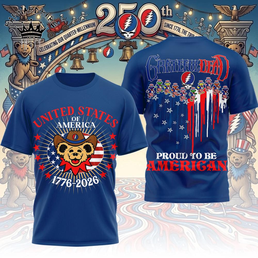 United States 250th Anniversary 1776–2026 Patriotic Graphic T-Shirt
