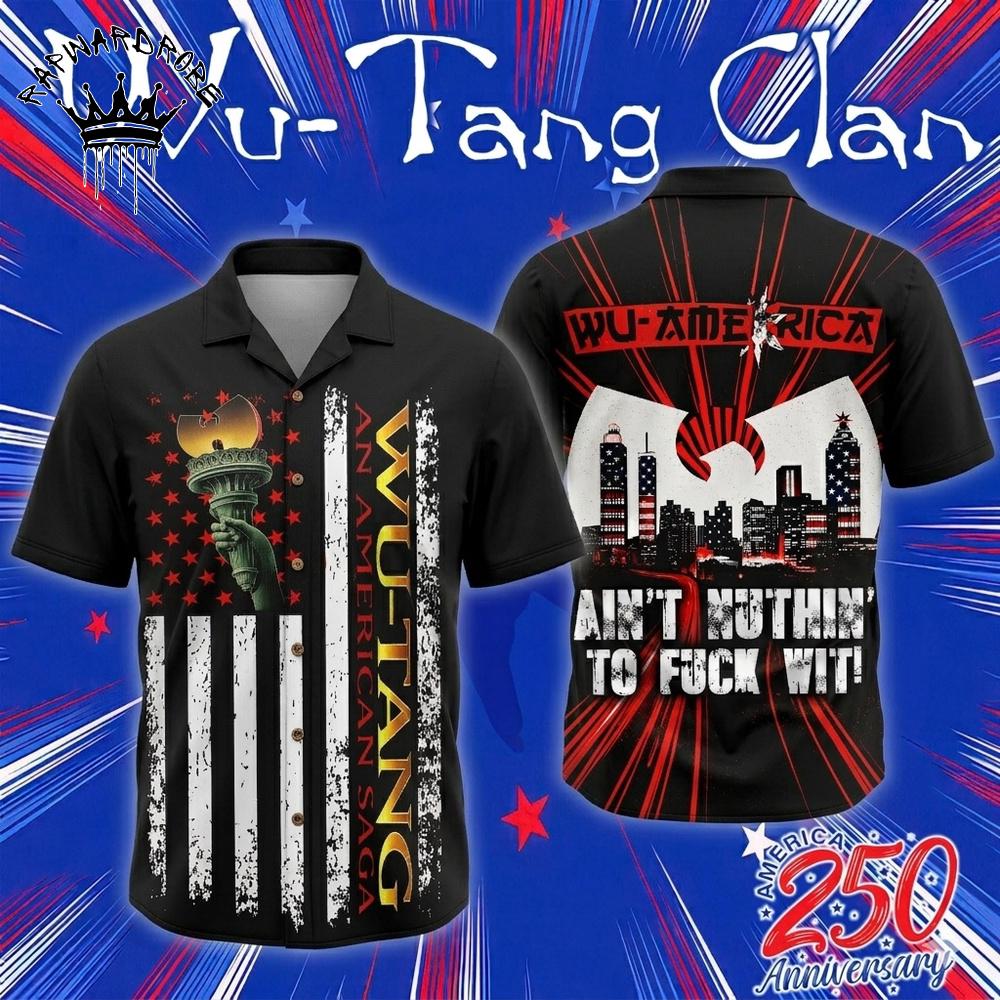 Wu-Tang Clan Enter The Wu-Tang Hip Hop Hawaiian Shirt