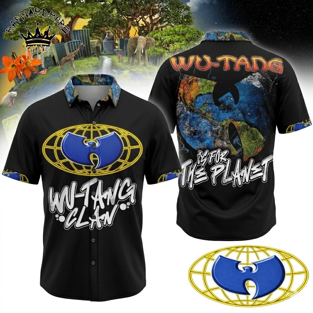 Wu-Tang Clan Wu Wear Hip Hop Graphic Hawaiian Shirt