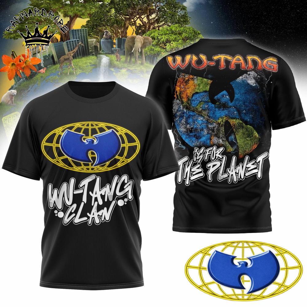 Wu-Tang Clan Wu Wear Hip Hop Graphic T-Shirt